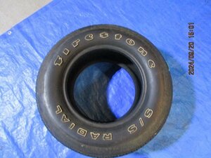 ファイヤーストーン　P245/60R14　S/S　RADIAL　昔のスーパーカーのサイズのタイヤ　オブジェ等に　