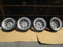 [値下げ中！]LS600hで使用　WALD　ポルトフィーノ　2PCS　22×9ｊ　+29　2本　22×10.5ｊ　+40　2本　アゼニスFK453　タイヤホイールセット_画像6