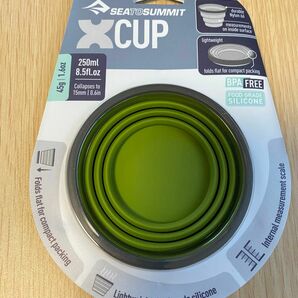 新品　X-CUP X-カップ　シートゥーサミット　シリコンカップ