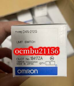 ★新品　OMRON 　オムロン　小型セーフティ・リミテッド D4N-212G【6ヶ月保証付き】
