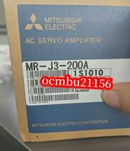 ★新品 　MITSUBISHI　三菱　 MR-J3-200A　サーボアンプ 　【6ヶ月保証付き】_画像1