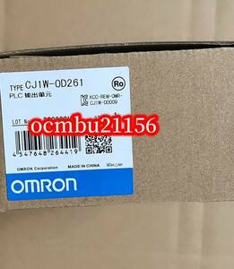 ★新品　OMRON 　オムロン 　CJ1W-OD261　出力ユニット【6ヶ月保証付き】