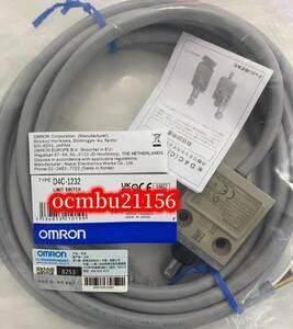 ★新品　OMRON 　オムロン　D4C-1232　小形リミットスイッチ　10個セット【6ヶ月保証付き】