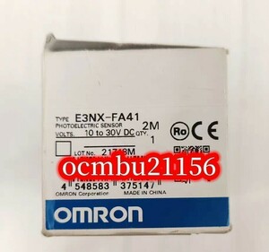 ★新品　OMRON 　オムロン　 　E3NX-FA41 　スマートファイバアンプ【6ヶ月保証付き】