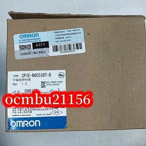 ★新品　OMRON 　オムロン 　プログラマブルコントローラ CP1E-N60S1DT-D【6ヶ月保証付き】
