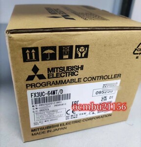 ★新品　MITSUBISHI　三菱　FX3UC-64MT/D シーケンサー PLC【6ヶ月保証付き】