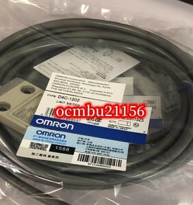 ★新品　OMRON 　オムロン　D4C-1202　小形リミットスイッチ　10個セット【6ヶ月保証付き】