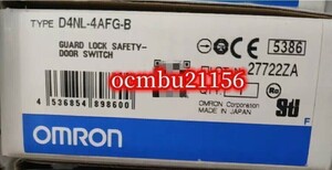 ★新品　OMRON 　オムロン 　D4NL-4AFG-B 　小形電磁ロック セーフティドアスイッチ【6ヶ月保証付き】