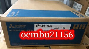 ★新品　三菱　 MR-J4-70A　サーボアンプ 　【6ヶ月保証付き】