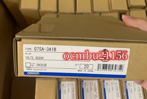 ★新品　OMRON 　オムロン　G7SA-3A1B　セーフティリレー　24VDC 　20個セット【6ヶ月保証付き】