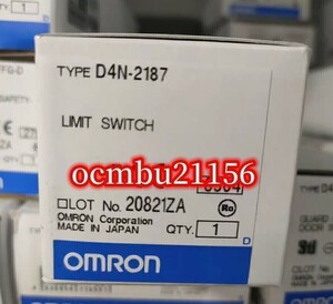 ★新品　OMRON 　オムロン　小型セーフティ・リミテッド D4N-2187【6ヶ月保証付き】