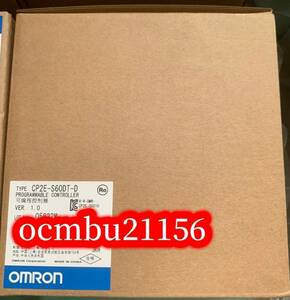 ★新品　OMRON 　オムロン CP2E-S60DT-D　プログラマブル コントローラ【6ヶ月保証付き】