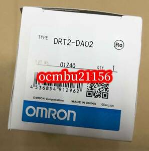 ★新品　OMRON 　オムロン 　DRT2-DA02 　プログラマブルコントローラαシリーズ 【6ヶ月保証付き】