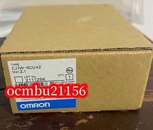 ★新品　OMRON 　オムロン　CJ1W-SCU42 CJシリーズ・シリアルコミュニケーションユニット【6ヶ月保証付き】