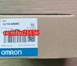 ★新品　OMRON 　オムロン 　CJ1W-DA08C　アナログ出力ユニット【6ヶ月保証付き】