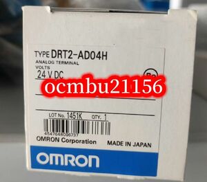 ★新品　OMRON 　オムロン　プログラマブルコントローラ DRT2-AD04H 　【6ヶ月保証付き】