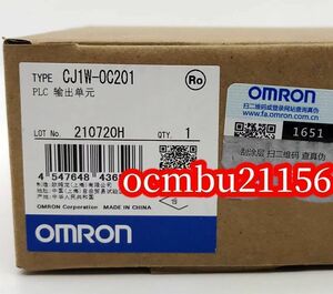 ★新品　OMRON 　オムロン 電源ユニット CJ1W-OC201 I/Ｏインターフェースユニット【6ヶ月保証付き】