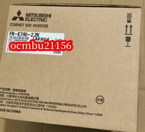 ★新品　MITSUBISHI　三菱　FR-E740-2.2K　 インバータ【6ヶ月保証付き】