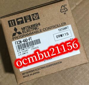 ★新品　MITSUBISHI　三菱　FX2N-4AD-PT　 PLC　【6ヶ月保証付き】