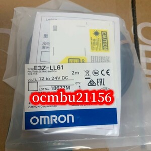 ★新品　OMRON 　オムロン　アンプ内蔵形光電センサ（レーザタイプ）E3Z-LL61 【6ヶ月保証付き】