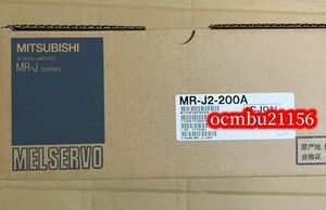 ★新品　MITSUBISHI　三菱　 MR-J2-200A　サーボアンプ 　【6ヶ月保証付き】