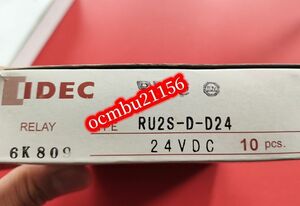 ★新品　IDEC　リレー　 RU2S-D-D24　 DC24V/24VDC　10個セット【6ヶ月保証付き】