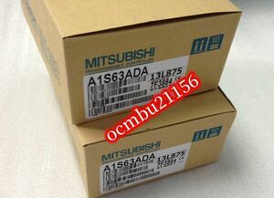 ★新品　MITSUBISHI　三菱　シーケンサー　　A1S63ADA　 PLC　【6ヶ月保証付き】