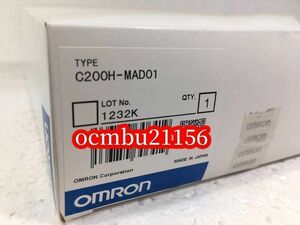 ★新品　OMRON 　オムロン 　C200H-MAD01　プログラマブルコントローラ【6ヶ月保証付き】