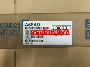 ★新品　MITSUBISHI　三菱　PLC シーケンサ アナログ－デジタル変換ユニット A68AD PLC【6ヶ月保証付き】