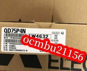 ★新品　MITSUBISHI　三菱　QD75P4N シーケンサ 位置決めユニット　【6ヶ月保証付き】