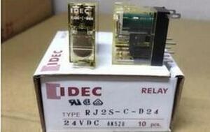 ★新品　IDEC　 表面接続ソケット 　RJ2S-C-D24　リレー　DC24V　 10個セット　【6ヶ月保証付き】