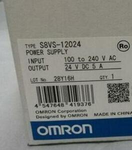 ★新品に近い　OMRON 　オムロン 　スイチング・パワーサプライ 　S8VS-12024【3ヶ月保証付き】