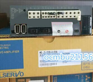 ★新品　MITSUBISHI　三菱　MR-J3-100B-RJ006 サーボアンプ【6ヶ月保証付き】