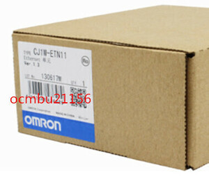 ★新品　OMRON 　オムロン 　PLC Ethernet装置 CJ1W-ETN11【6ヶ月保証付き】