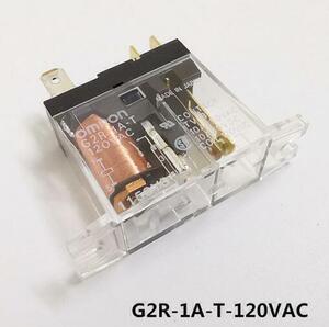 ★中古品　OMRON 　オムロン 　リレー　G2R-1A-T 120VAC 　AC120　10個セット【6ヶ月保証付き】