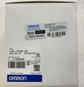 ★新品　OMRON 　オムロン 　CJ2H-CPU66-EIP CPUユニット【6ヶ月保証付き】