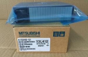 ★新品　MITSUBISHI/三菱 PLC シーケンサ　入力ユニットA1SX40-S1　【6ヶ月保証付き】