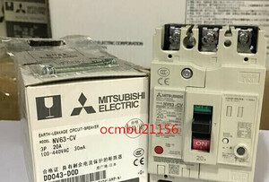 ★新品　MITSUBISHI　三菱　NV63-CV 3P 10A 30Ma 電磁接触器　【6ヶ月保証付き】