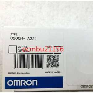 ★新品　OMRON 　オムロン 　C200H-IA221　PLC 出力装置【6ヶ月保証付き】