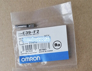 ★新品　OMRON 　オムロン　E39-F2 　用光ファイバセンサ【6ヶ月保証付き】