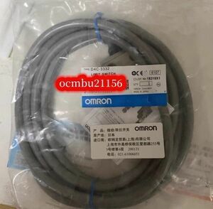 ★新品　OMRON 　オムロン 　D4C-3332　小形リミットスイッチ　10個セット【6ヶ月保証付き】