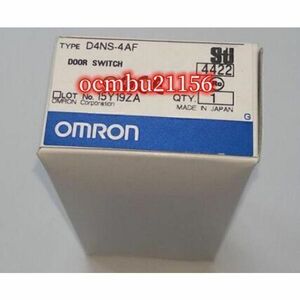 ★新品 OMRON 　オムロン 　D4NS-4AF 小形セーフティ・ドアスイッチ/スライドキーユニット　10個セット【6ヶ月保証付き】