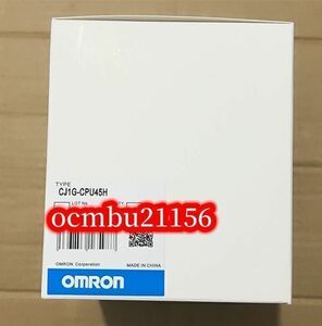 ★新品　OMRON 　オムロン 　CJシリーズ CPUユニット CJ1G-CPU45H【6ヶ月保証付き】