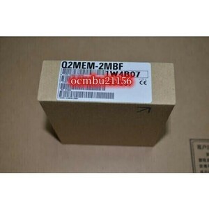 ★新品　MITSUBISHI　三菱　MELSEC-Qシリーズ用 メモリSRAMカード Q2MEM-2MBF PLC【6ヶ月保証付き】