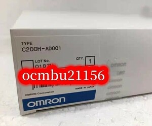 ★新品　OMRON 　オムロン 　PLCアナログ出力ユニット C200H-AD001【6ヶ月保証付き】