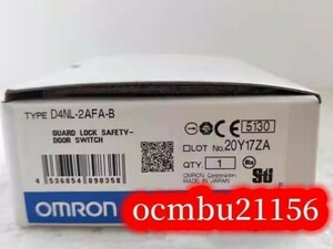 ★新品　OMRON 　オムロン 　D4NL-2AFA-B 小形電磁ロック セーフティドアスイッチ【6ヶ月保証付き】