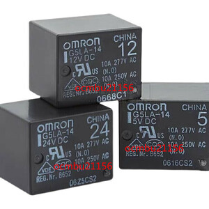 ★新品　OMRON 　オムロン　小型リレー G5LA-14-24V　10個セット【6ヶ月保証付き】