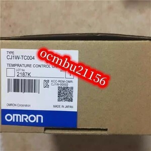 ★新品　OMRON 　オムロン 　プログラマブルコントローラ CJ1W-TC004 【6ヶ月保証付き】