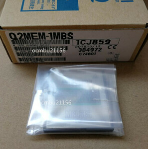 ★新品　MITSUBISHI　三菱　Q2MEM-1MBS　　MELSEC-Qシリーズ用 メモリSRAMカード　【6ヶ月保証付き】