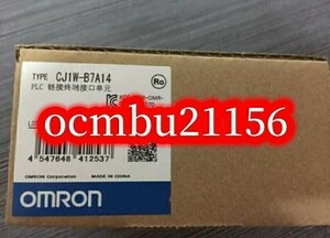 ★新品　OMRON 　オムロン 　CJ1W-B7A14 【6ヶ月保証付き】